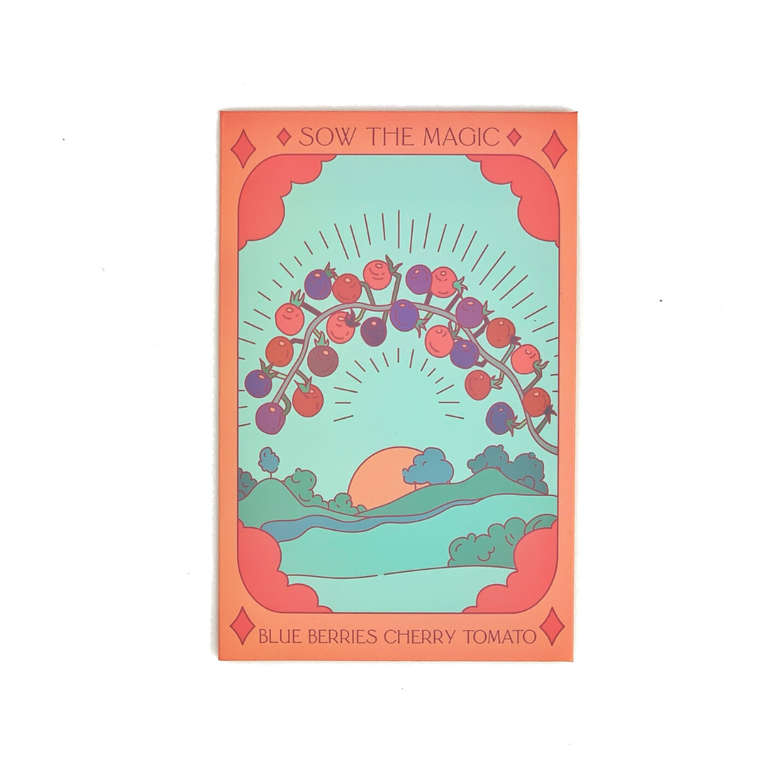 Blueberries Cherry Tomato Tarot Garden