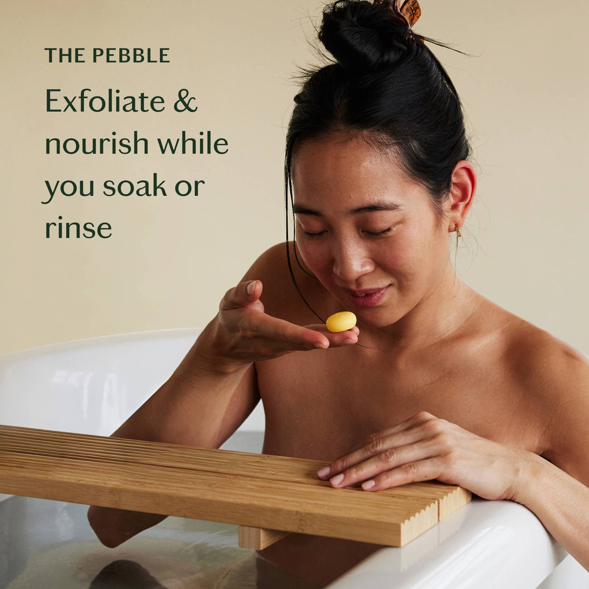 Amber & Vanilla Pebble Deep Moisturizing Bath & Shower Oil