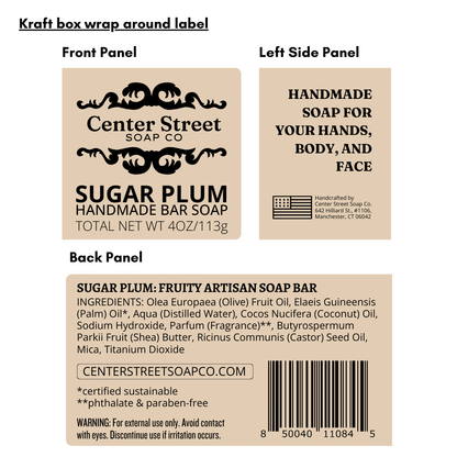 Sugar Plum Handmade Bar Soap