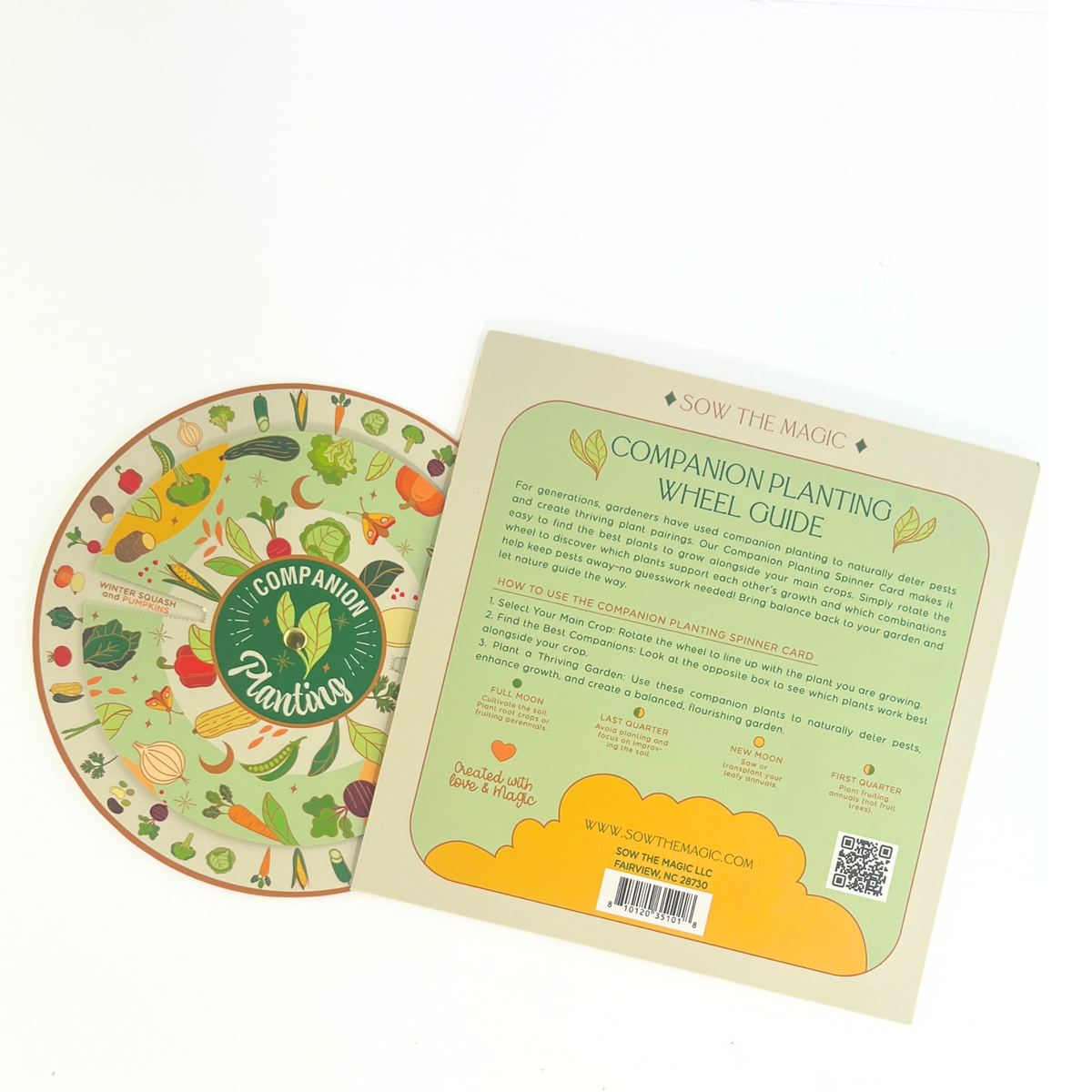 Companion Planting Spinner Card