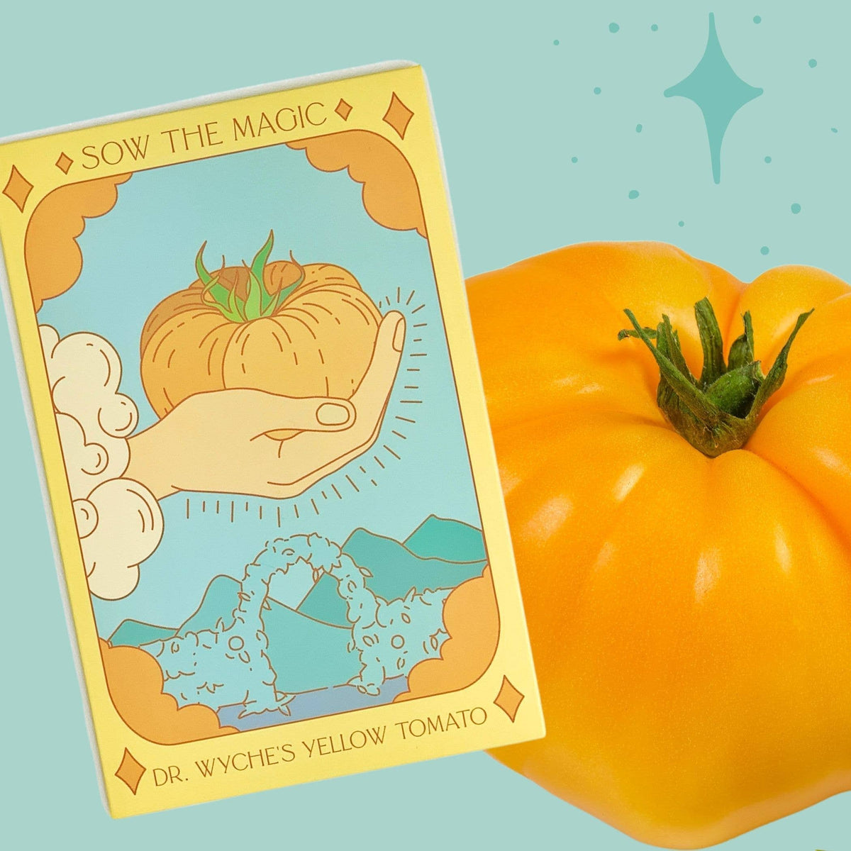 Dr. Wyche's Yellow Tomato Tarot Garden