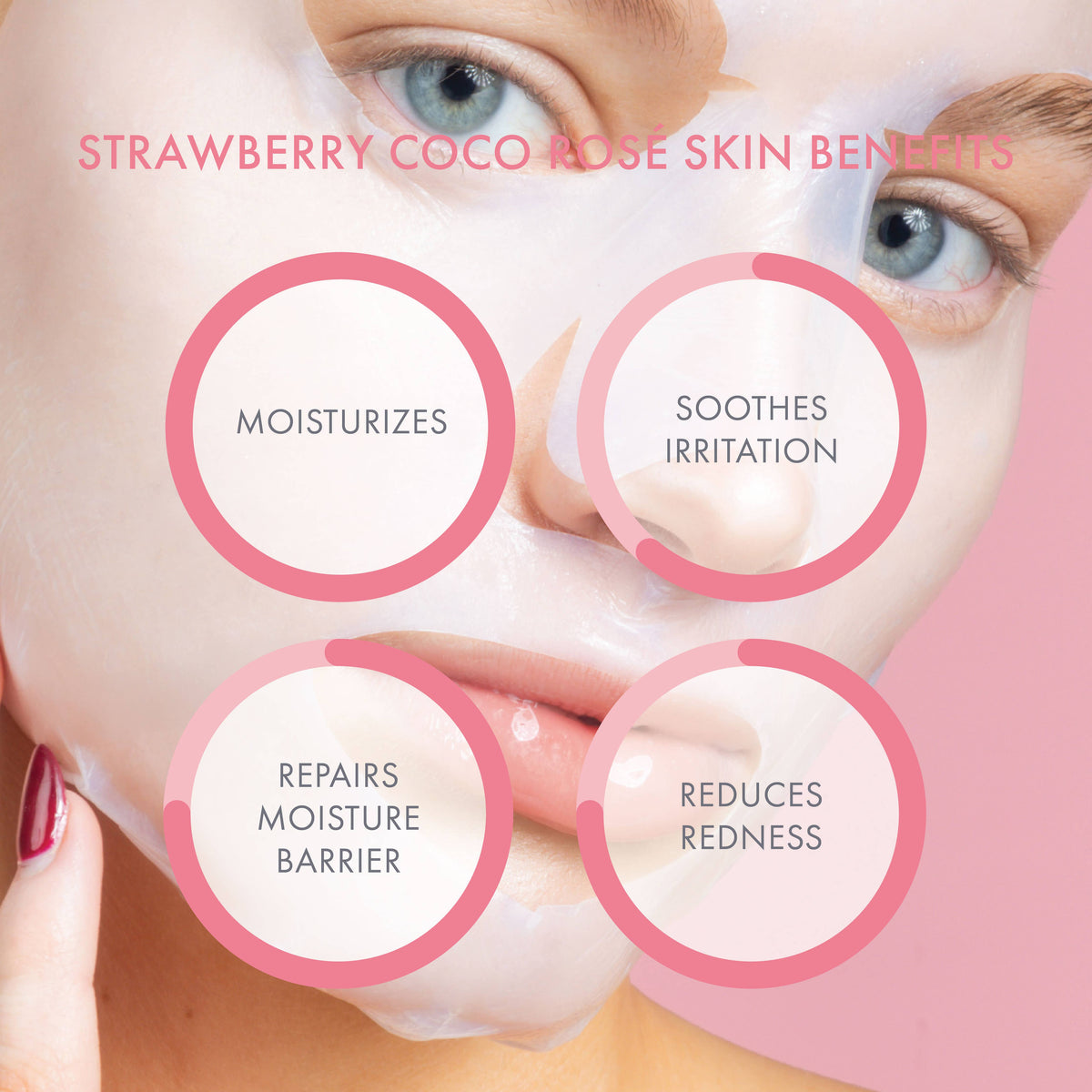 Strawberry Coco Rosé Soothing Mask