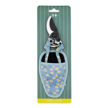 Willow and Belle Daisy Secateurs With Pouch