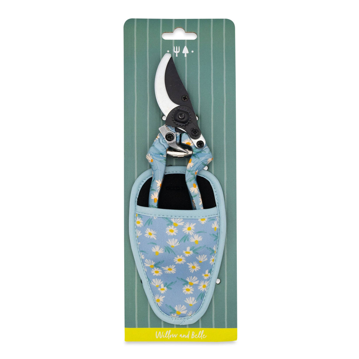 Willow and Belle Daisy Secateurs With Pouch