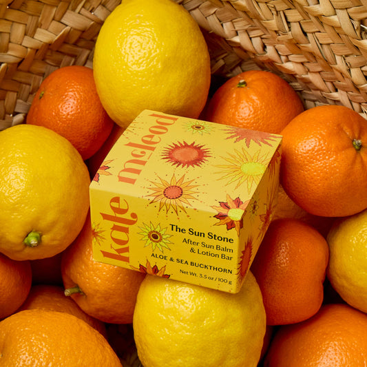 The Sun Stone, After Sun Balm & Lotion Bar
