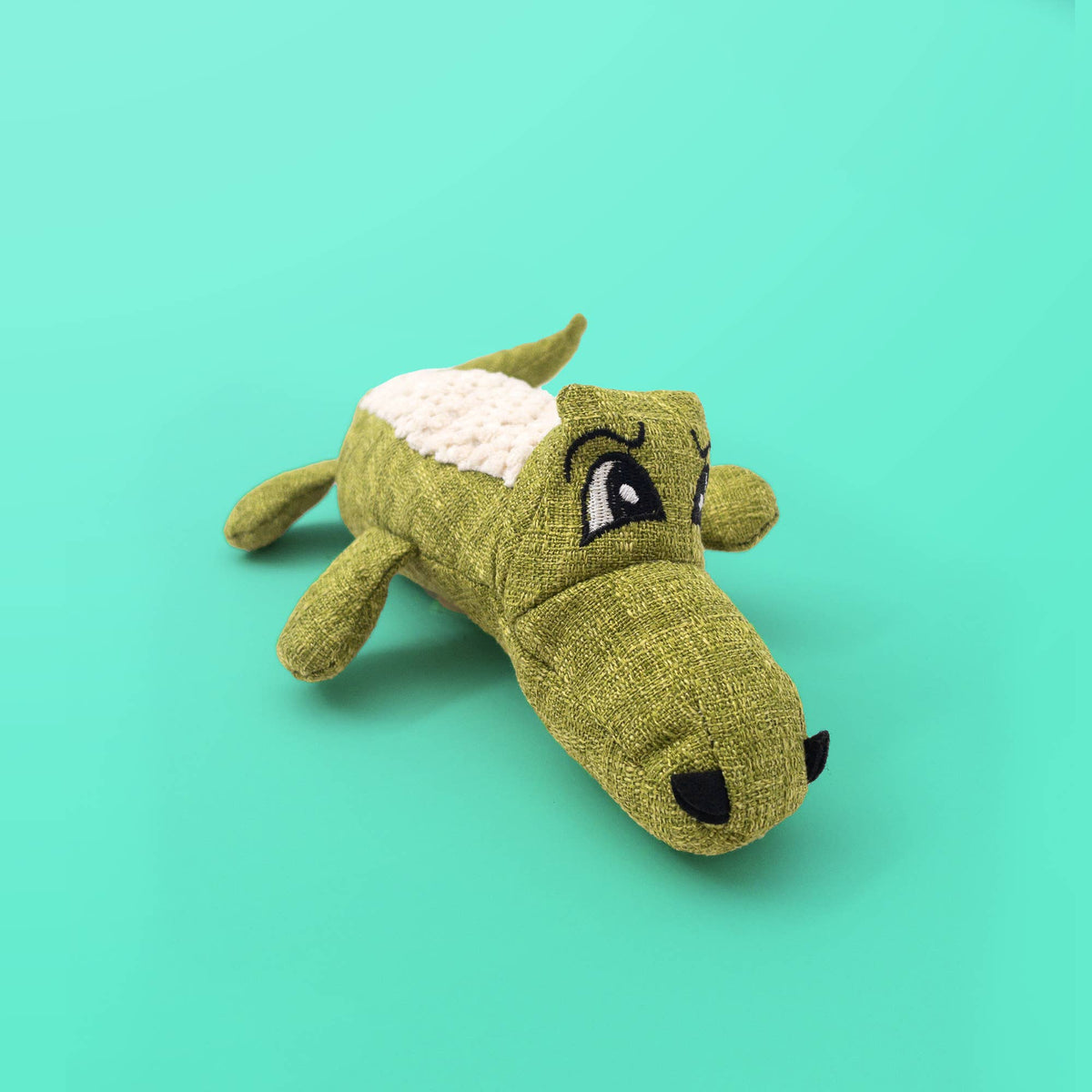 Alligator Plush Dog Toy