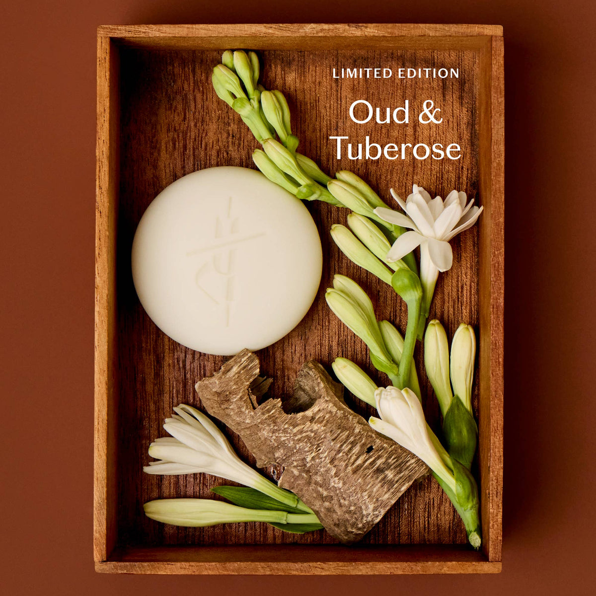 Oud & Tuberose Body Stone Lotion Bar