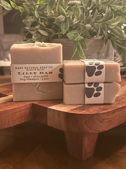 Plant-Based, Plastic-Free Dog Shampoo Bar