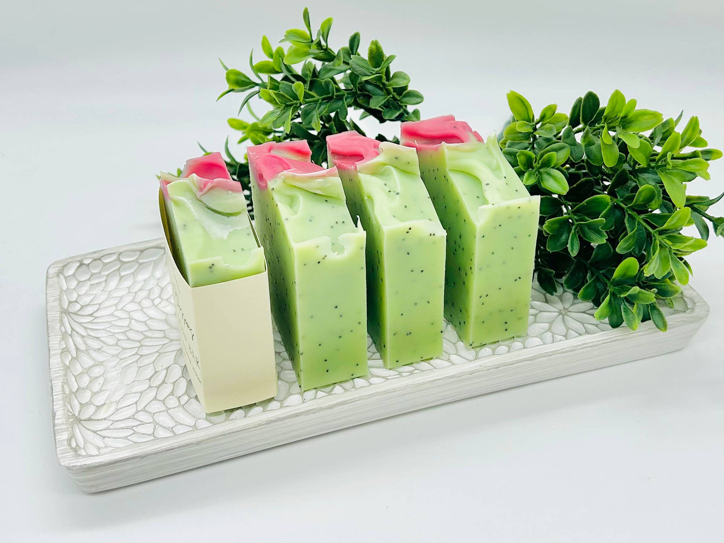 Tulip Peony Handmade Soap Bar