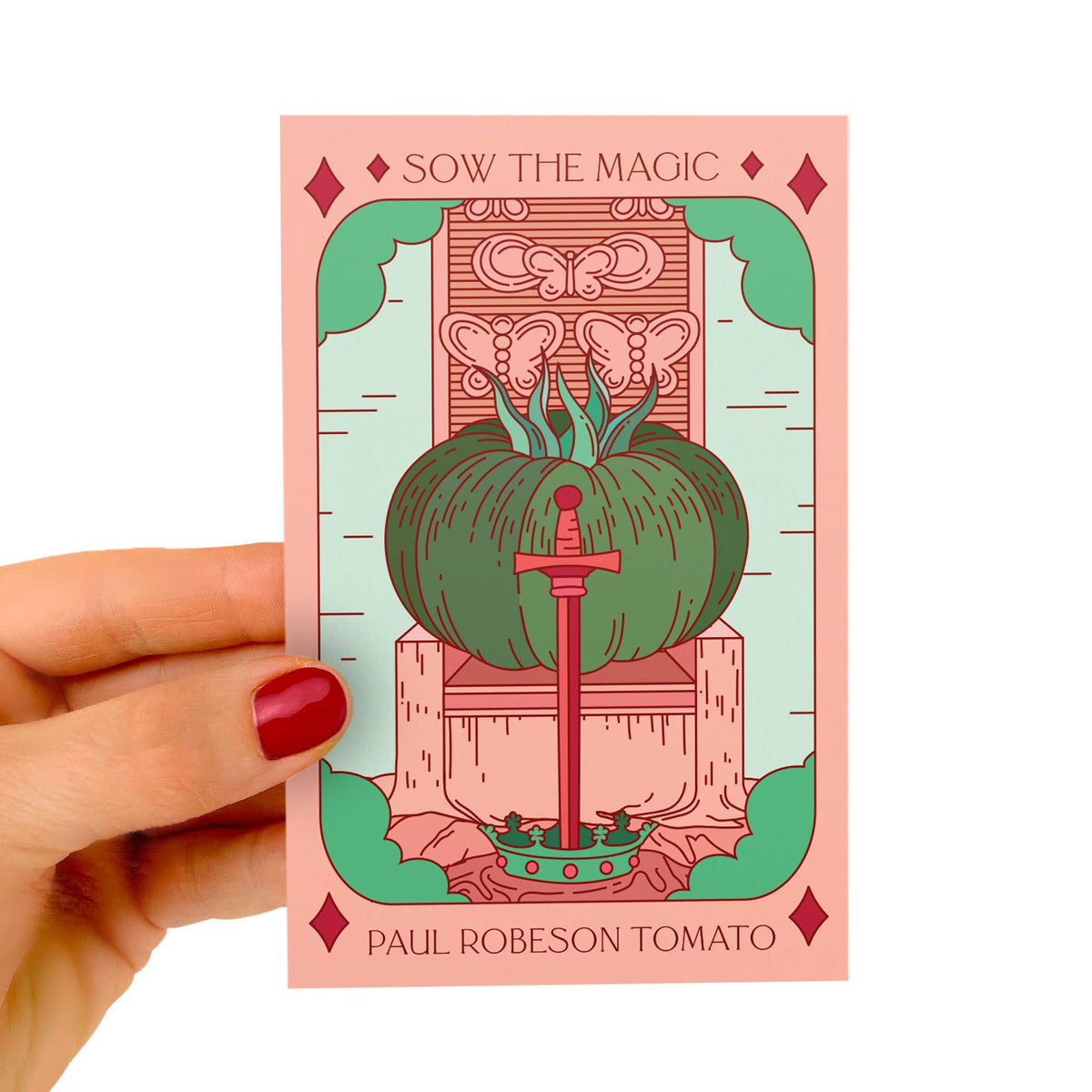 Paul Robeson Tomato Tarot Garden