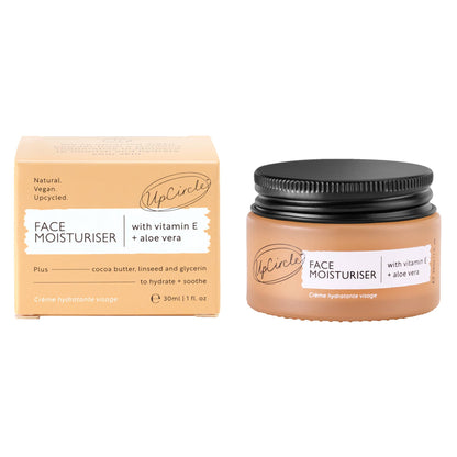 Eco Face Day Cream with Vitamin E + Aloe Vera, Travel