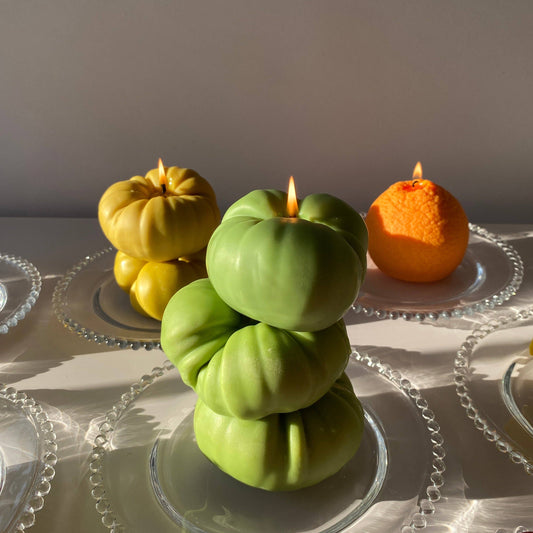 Heirloom Tomato Candle, Green