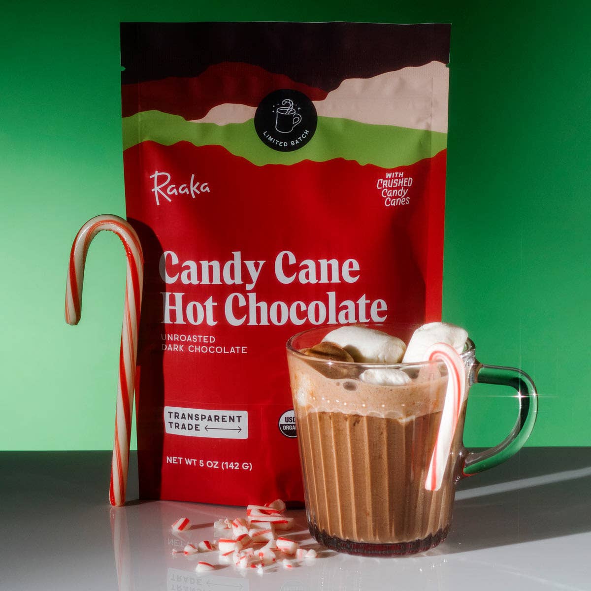 Candy Cane Hot Chocolate
