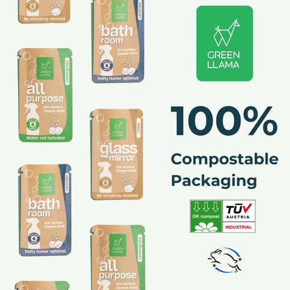 Eco-Friendly Refillable All-Purpose Cleaning Kit