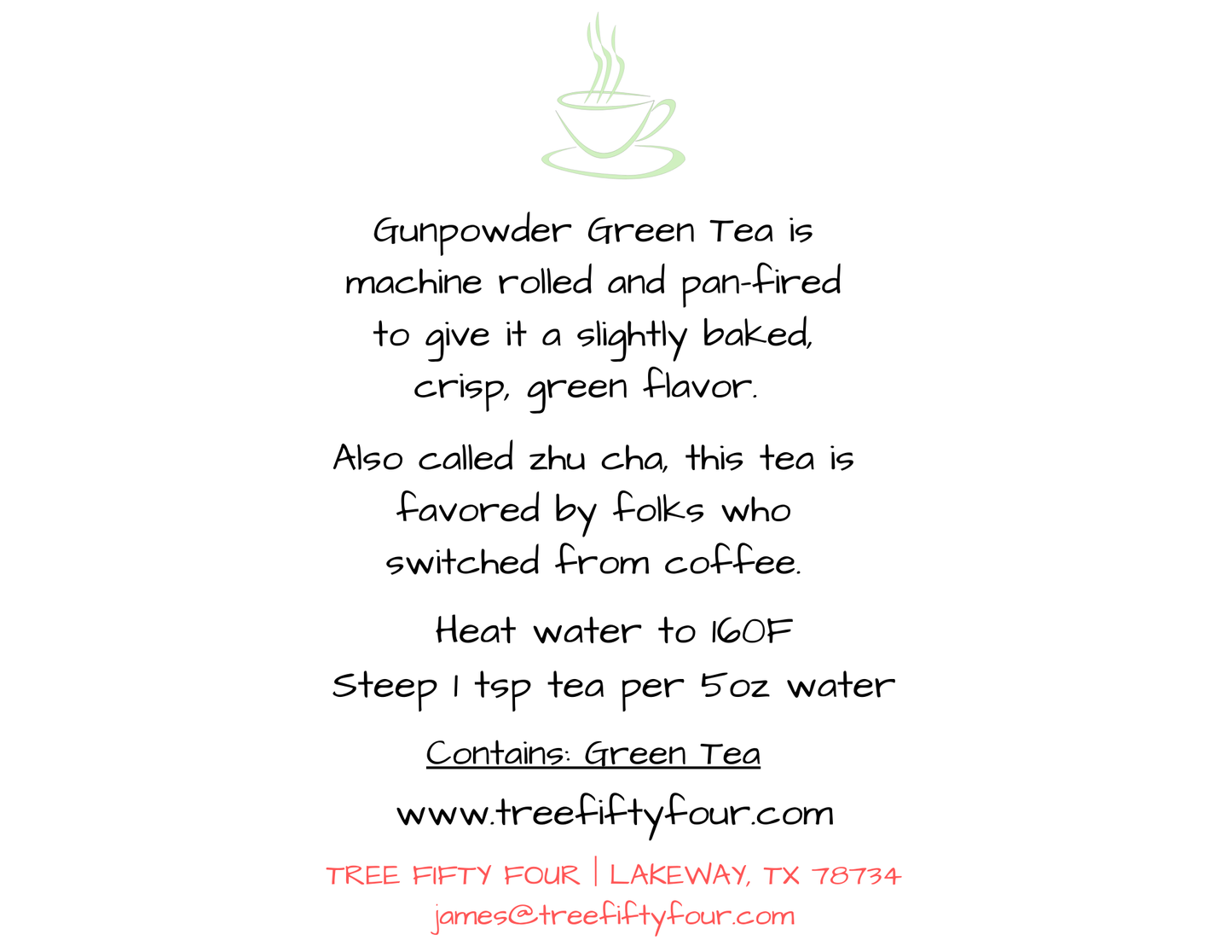 Gunpowder Green Tea