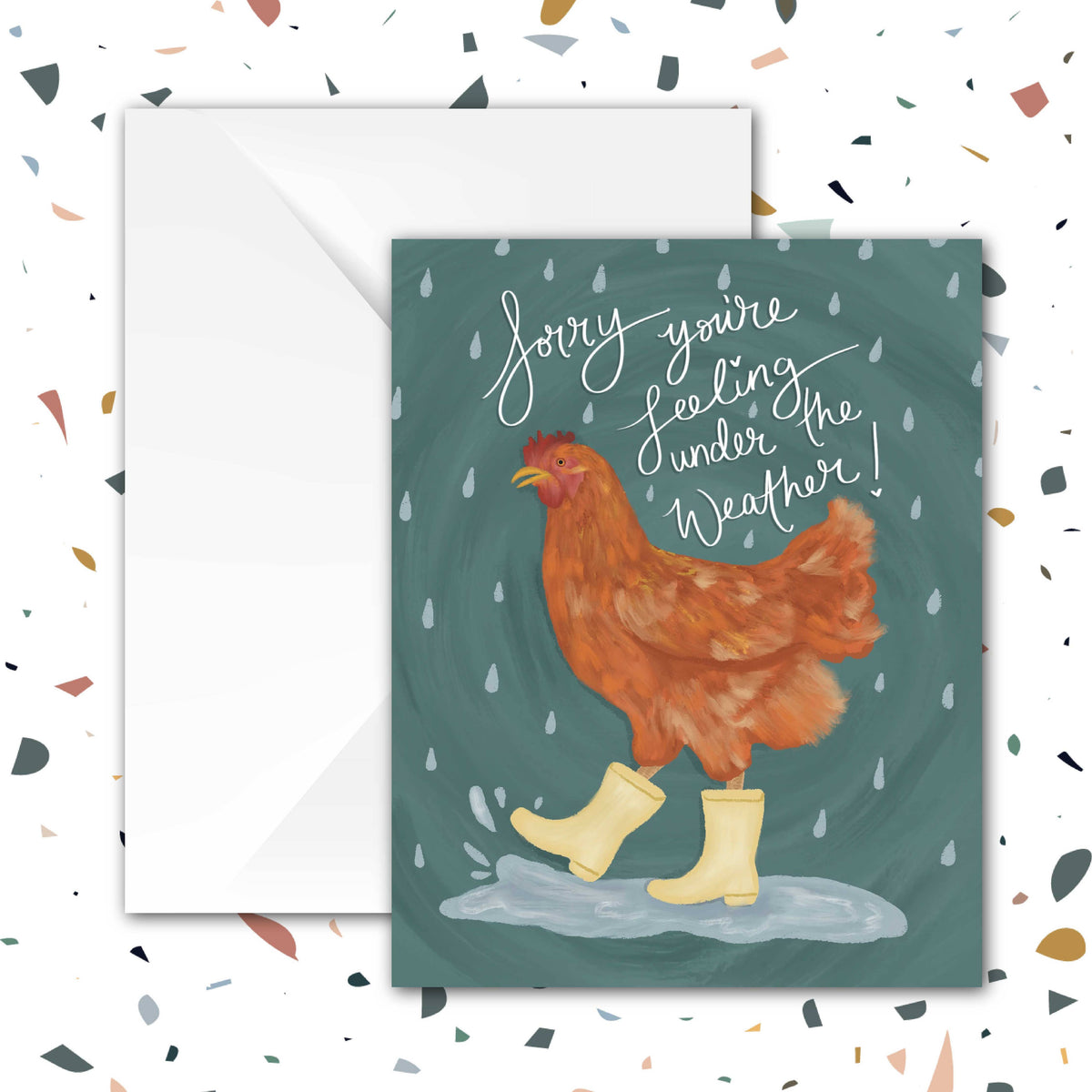 Under the Weather Note Card