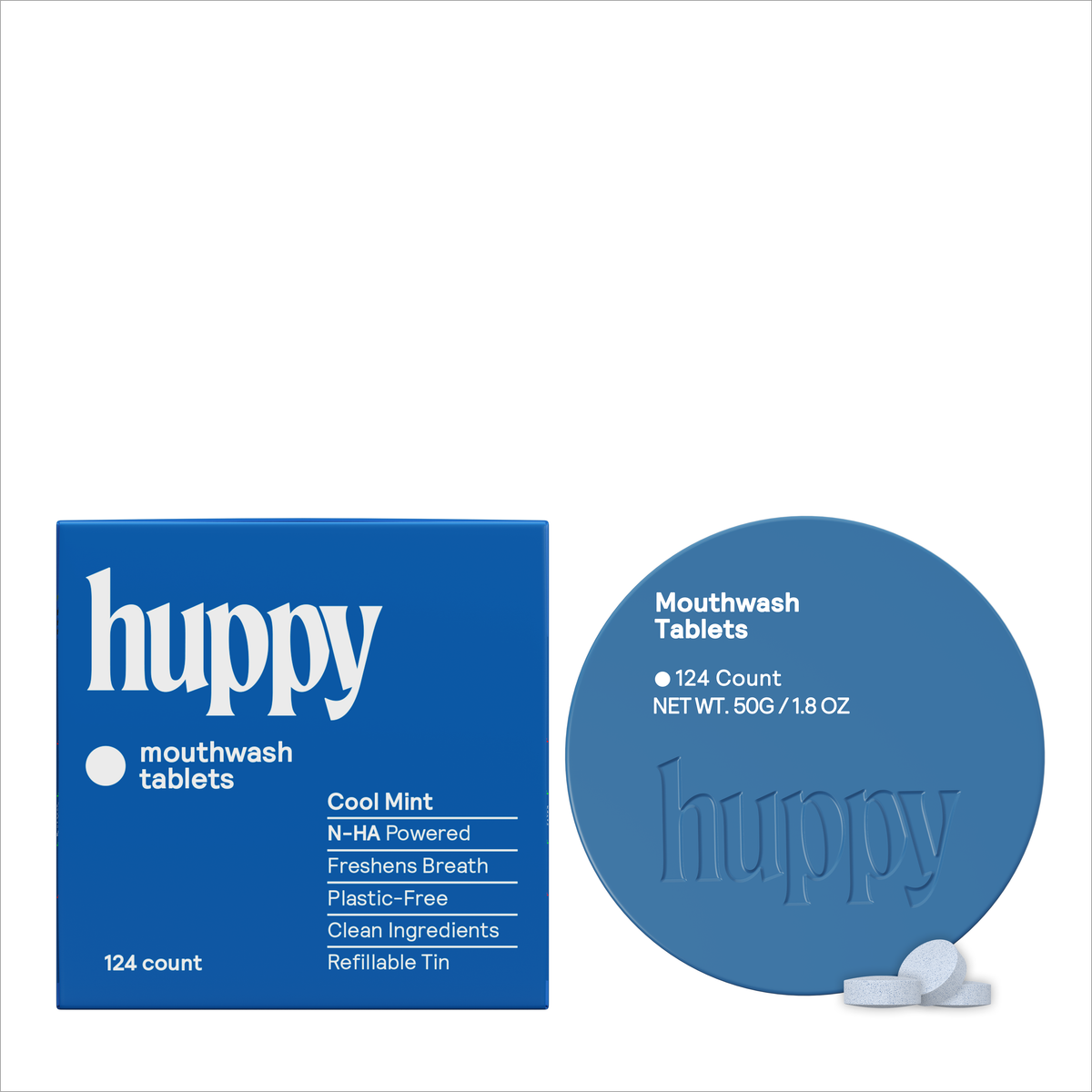 Alcohol-Free & Fluoride-Free Mouthwash Tablets