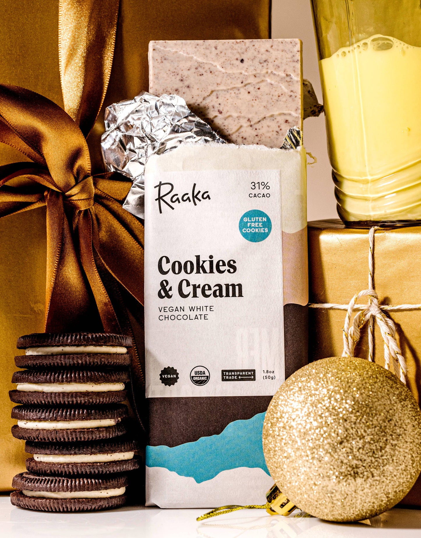 31% Cookies & Cream White Chocolate Bar - Limited Batch