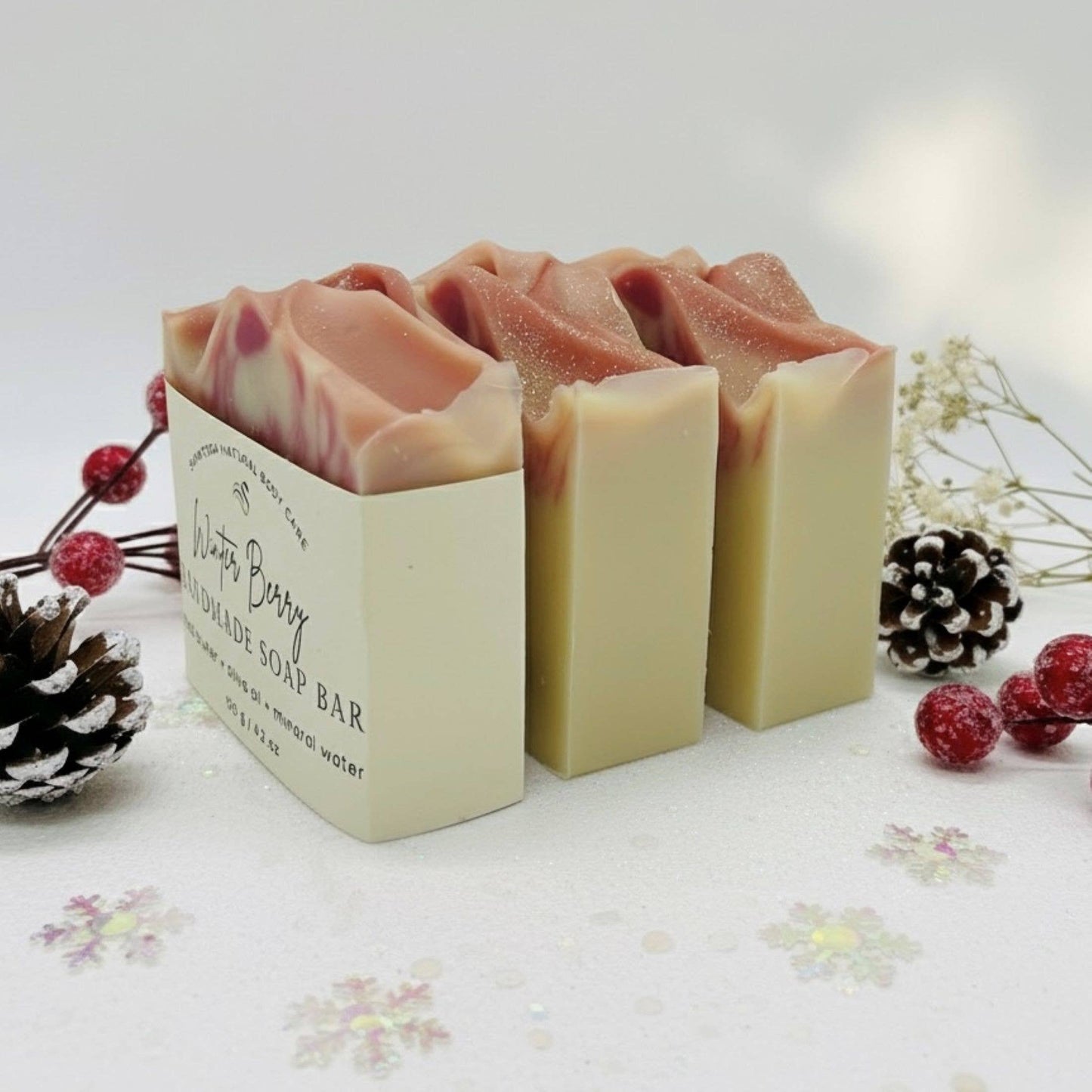 Winter Berry Handmade Soap Bar