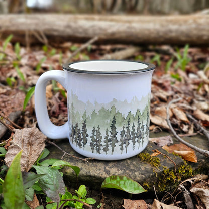Pine Tree Nature Mug