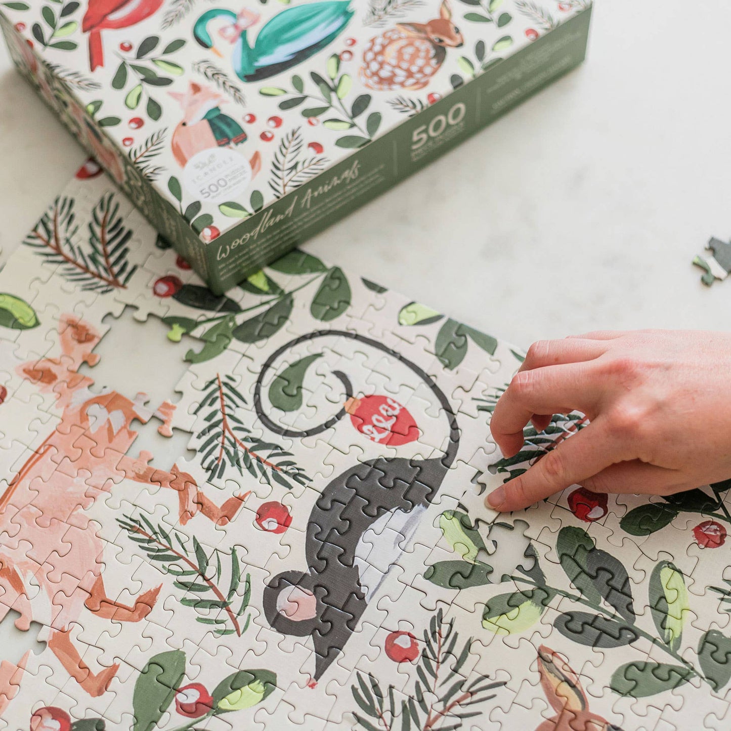 Woodland Animals - 500 Piece Jigsaw Puzzle