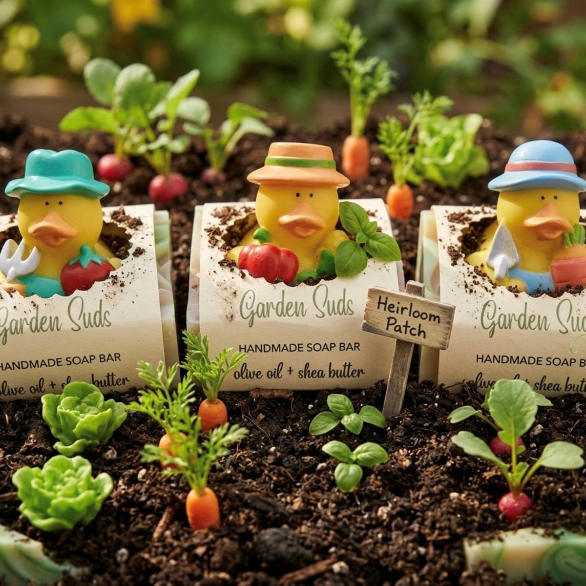 Garden Suds Handmade Novelty Soap Bar