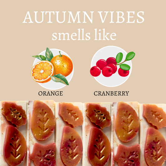 Autumn Vibes Fall Handmade Bar Soap