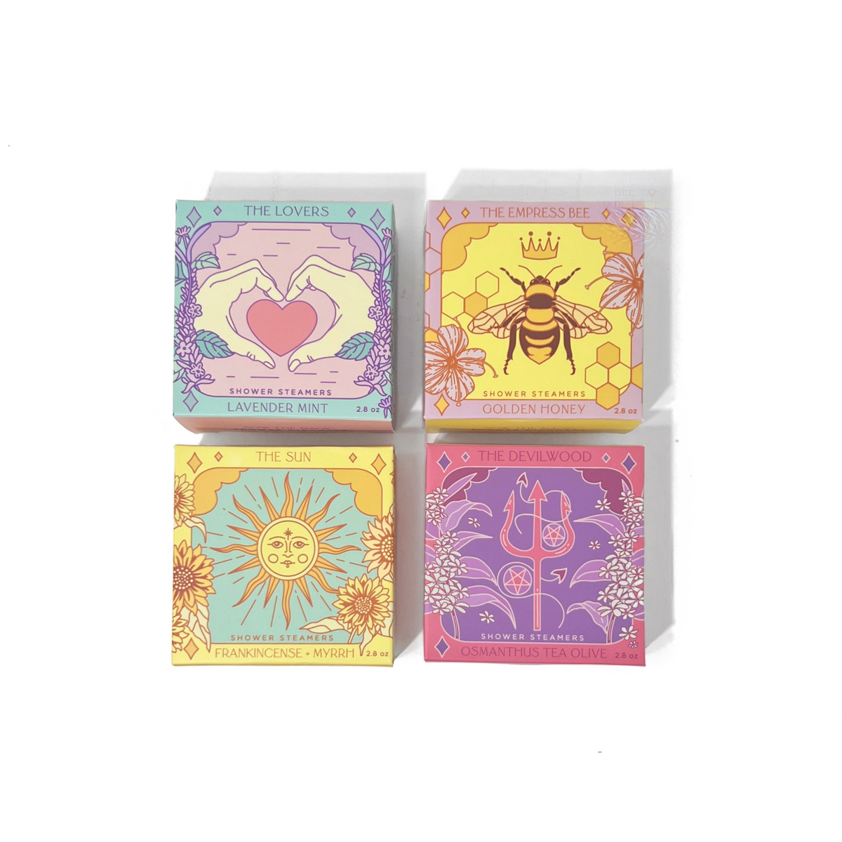 The Empress Bee Shower Steamer Set