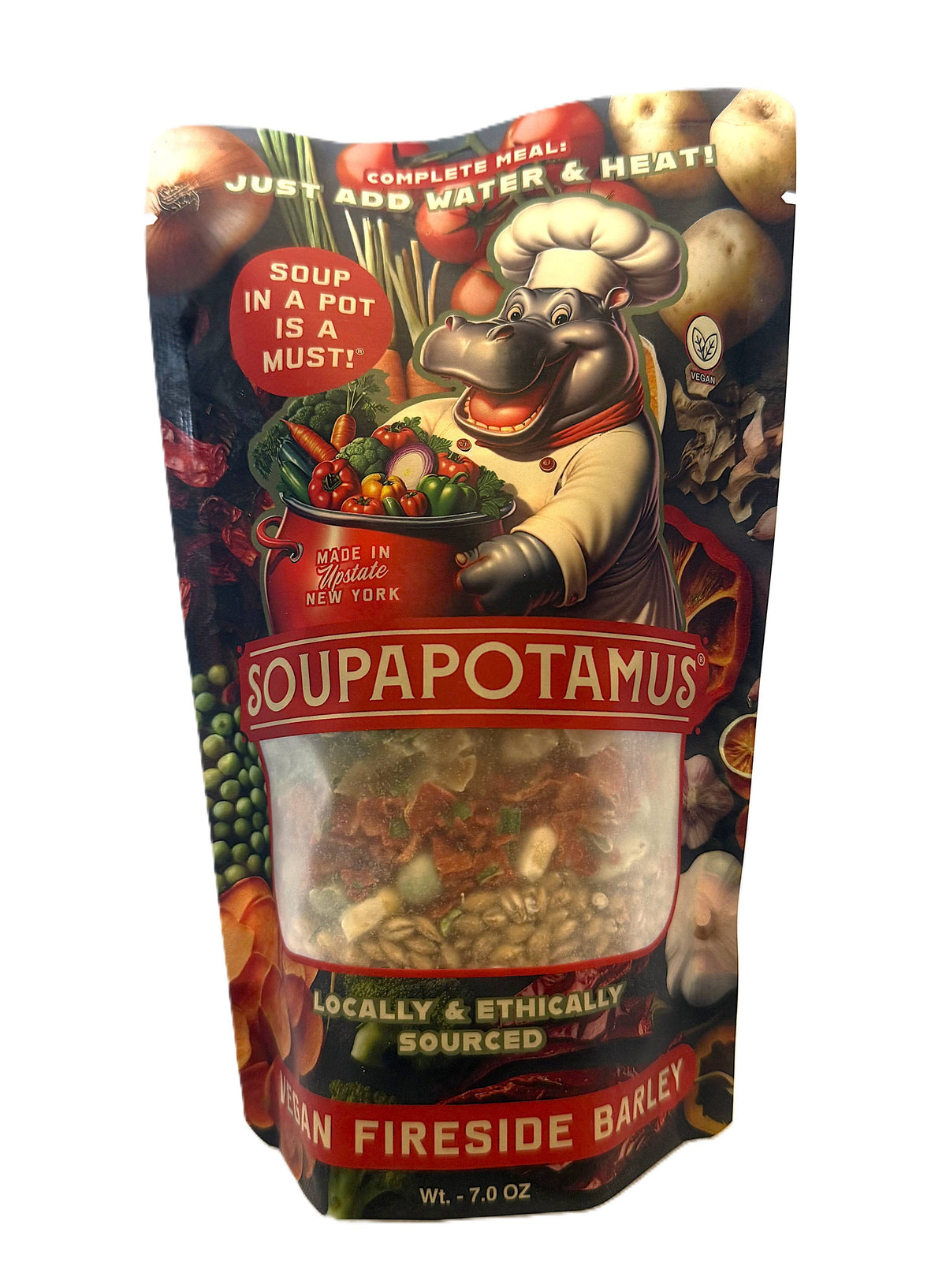 SoupaPOTamus Fireside Barley Shelf-Stable Dry Soup
