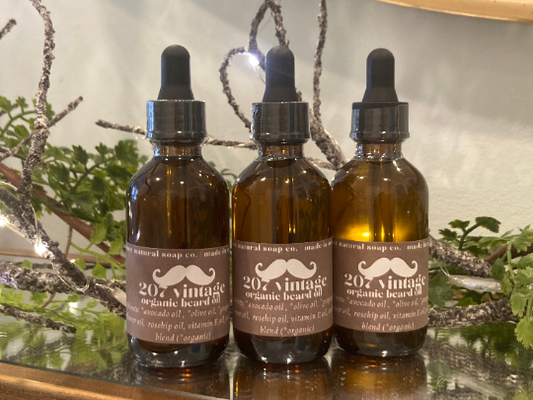 207 Vintage Beard Oil | All-Natural Organic Beard Oil