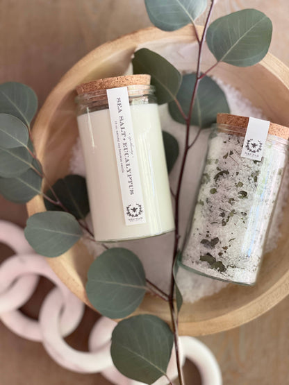 Sea Salt + Eucalyptus Large Bath Soak