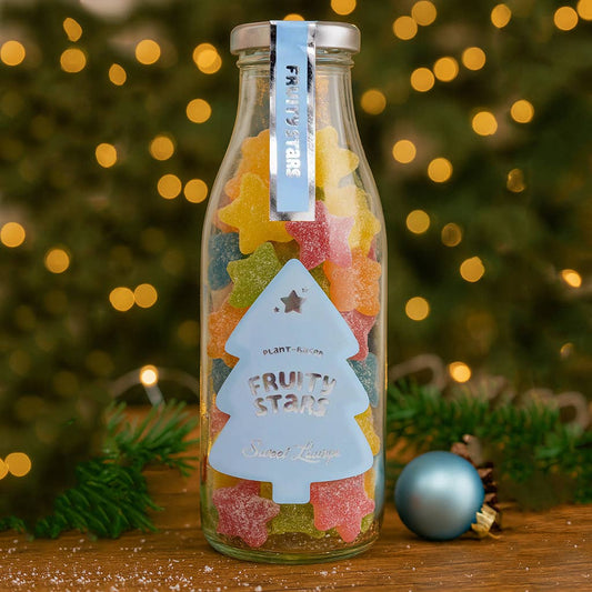 Vegan Fizzy Fruity Stars Christmas Jar