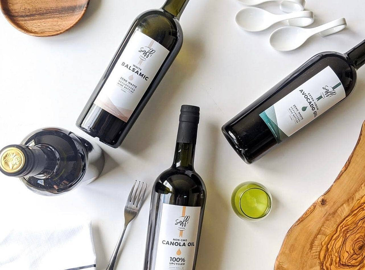 Saffi Saana Extra Virgin Avocado Oil - 750ml wine bottle
