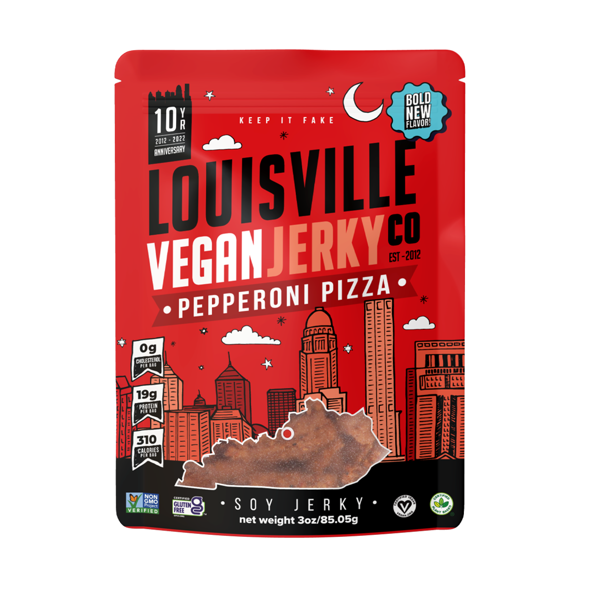 Vegan Pepperoni Pizza Jerky