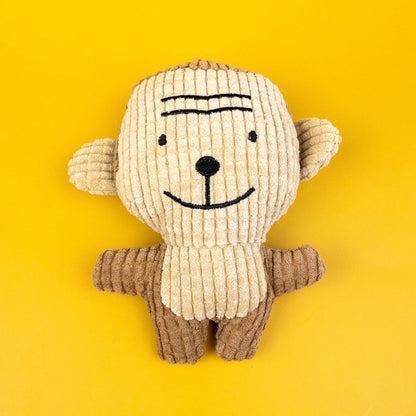 Monkey Small Plush Dog Toy