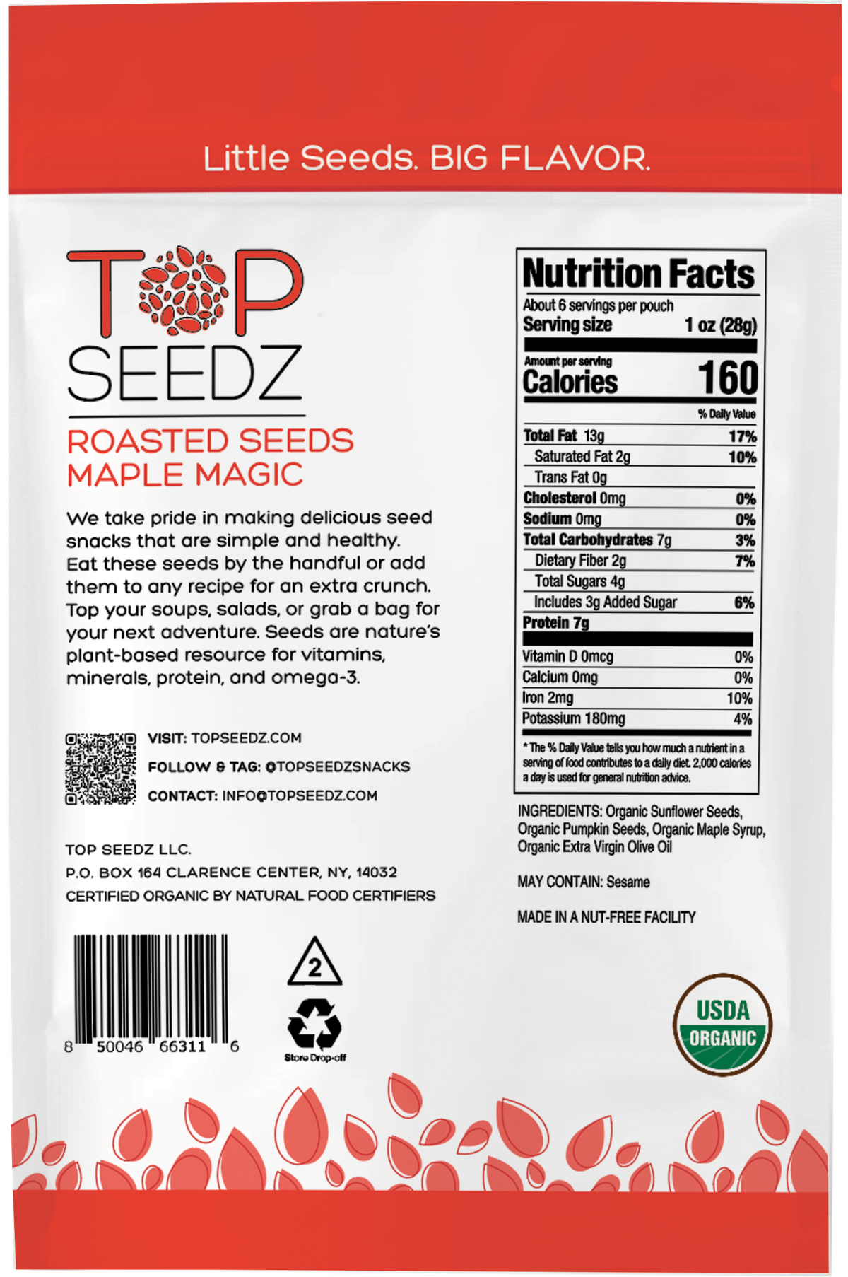 Maple Magic Roasted Seeds