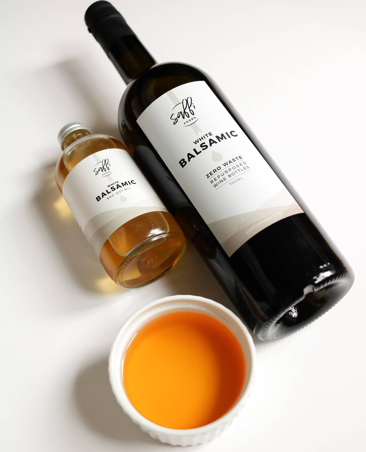 Saffi Saana White Balsamic Vinegar - 750ml wine bottle