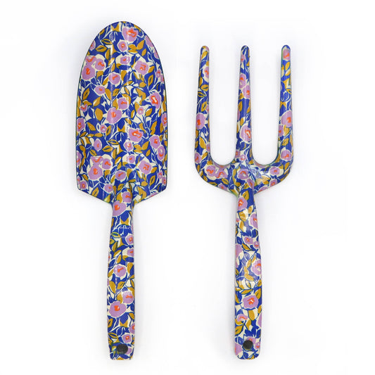 Willow and Belle Floral Fork and Trowel Garden Tool Set