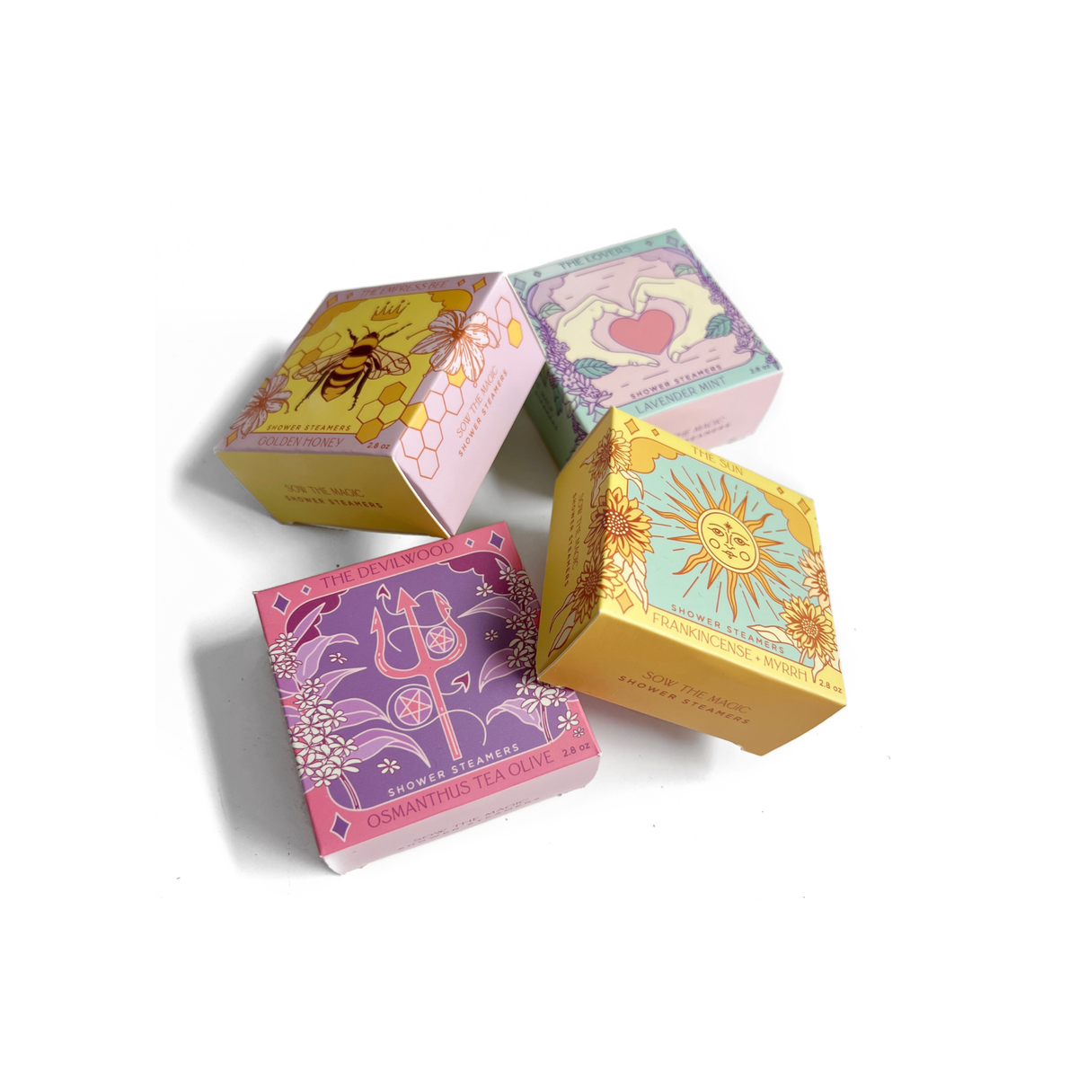 The Empress Bee Shower Steamer Set