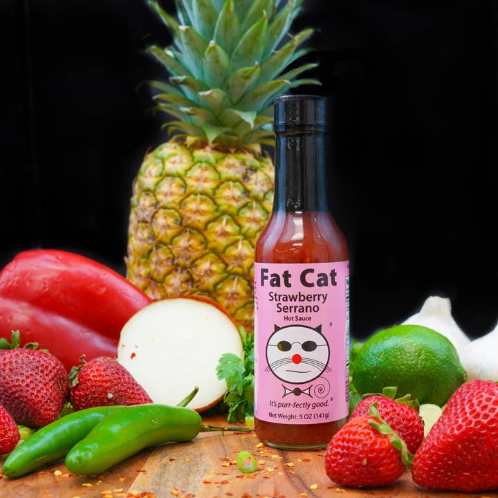 Strawberry Serrano Hot Sauce