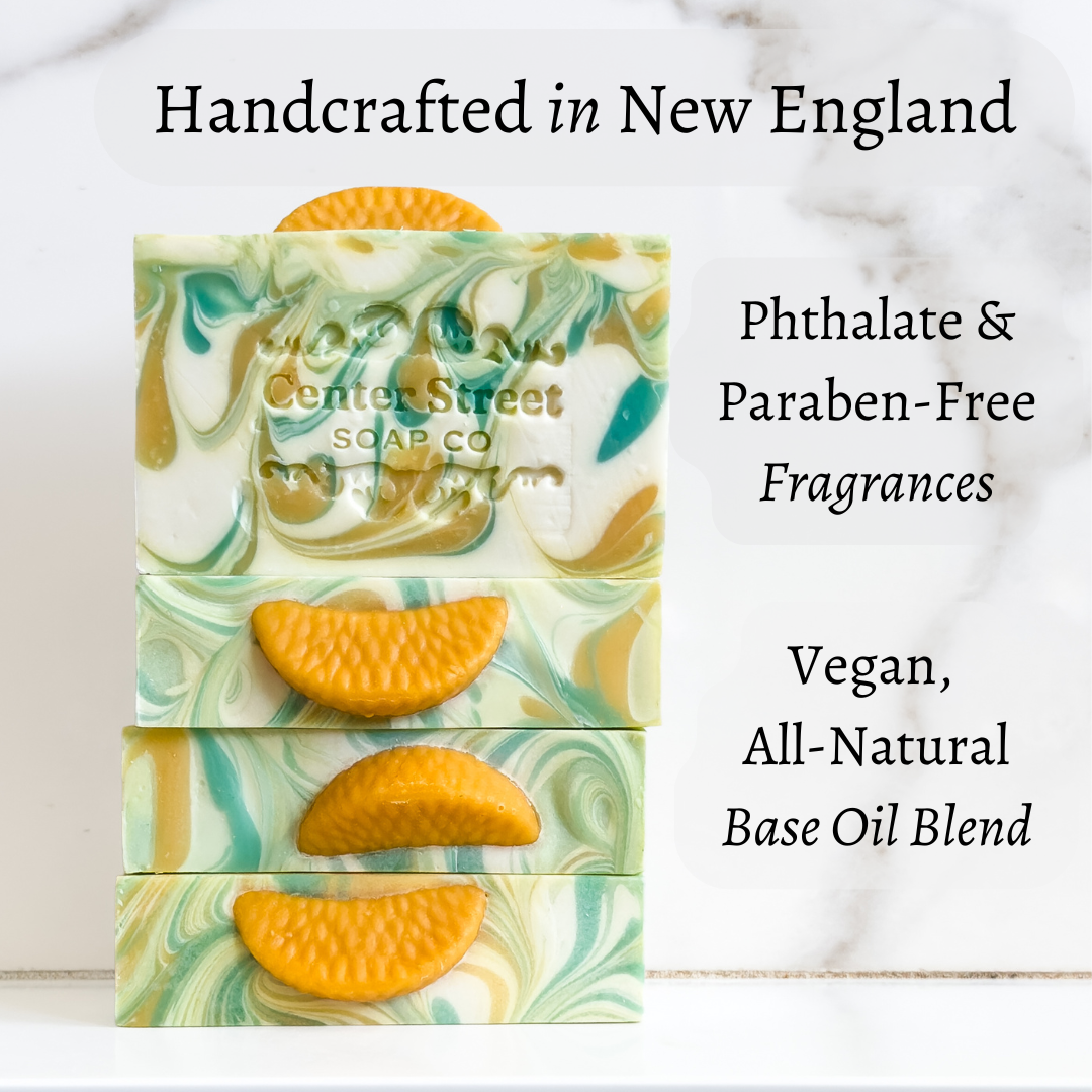 Orange Grove Vegan Handmade Soap Bar