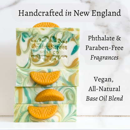 Orange Grove Vegan Handmade Soap Bar