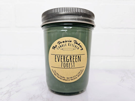 Evergreen Forest Scented Soy Wax Candle