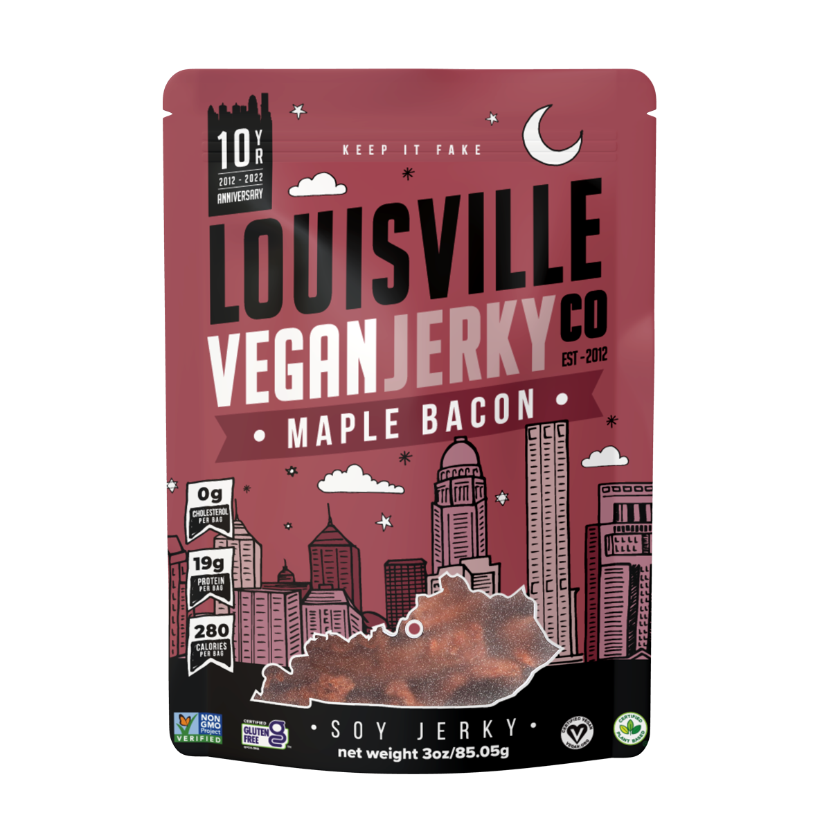 Vegan & Plant Based Maple Bacon Jerky