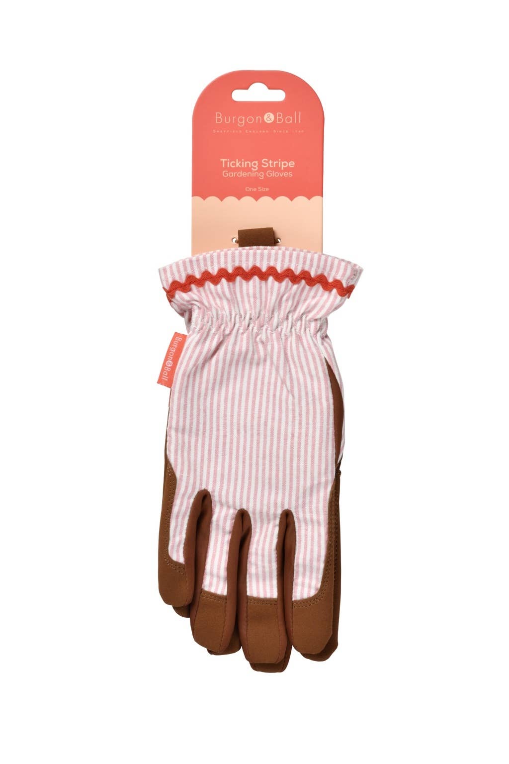 Blush Stripe Gloves