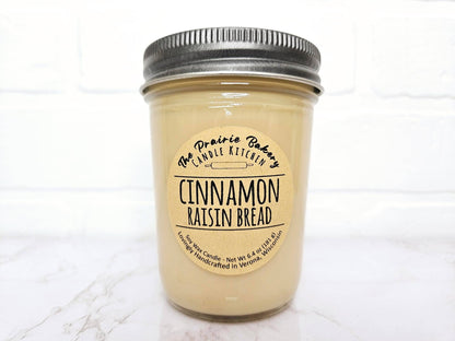 Cinnamon Raisin Bread | Sweet Dessert Scented Soy Wax Candle