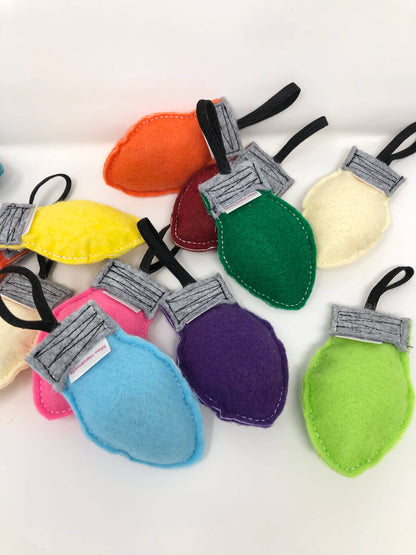 Catnip Christmas Lights 3 on a string & bulk