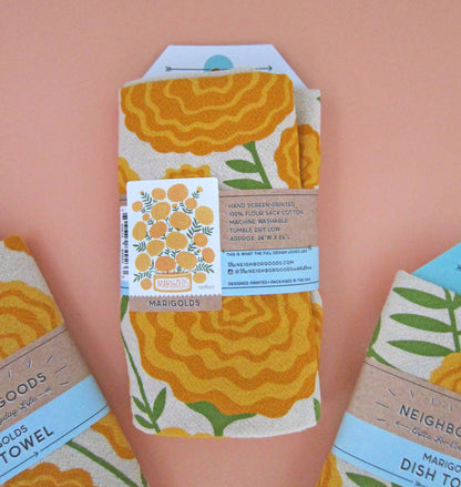 Marigold Tea Towel