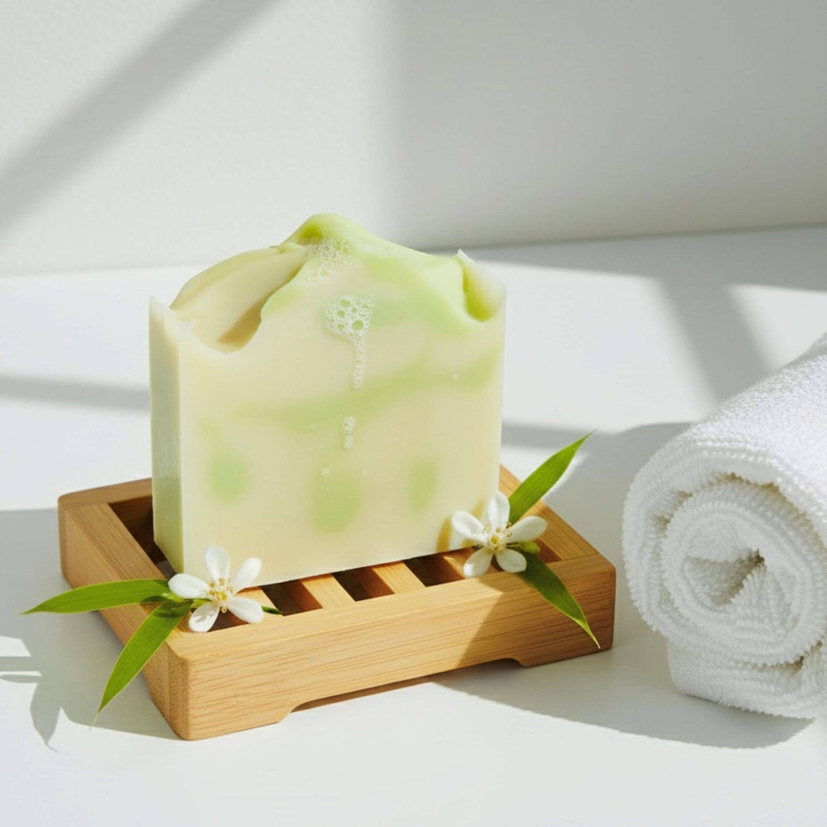 Bamboo Bergamot Handmade Soap Bar