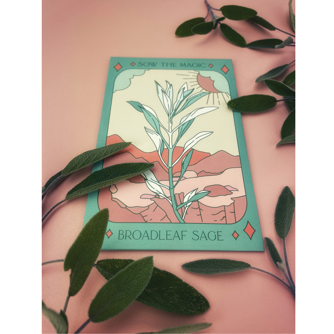 Broadleaf Sage Tarot Garden